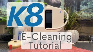 K8 Kangen Water Machine  ECleaning Tutorial [upl. by Ranice]