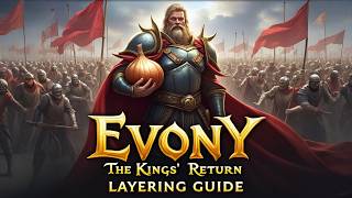 Evony The Kings Return  Layering Guide [upl. by Ed]