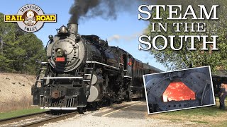 Steam in the South  Cab Ride on Southern 4501 at Tennessee Valley Railroad Museum  March 4 2023 [upl. by Jobye]