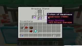 How To Make A Weakness Potion in Minecraft [upl. by Ellemac]