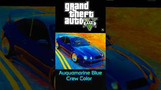 Gta 5 Online Unleashing Creativity with Custom HondaInspired Crew Color Hex Code [upl. by Ahcatan640]