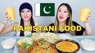 PAKISTANI FOOD MUKBANG 😋  CHICKEN HANDI BIRYANI NALI NIHARI KHEER 🇵🇰 [upl. by Jenni910]