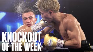 Naoya Inoue with the 2020 Knockout of the Year Nominee in his Top Rank Debut  KNOCKOUT OF THE WEEK [upl. by Enegue]