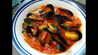 Monkstone Point Mussels In A Spicy Tomato Sauce SRP [upl. by Ayahsey12]