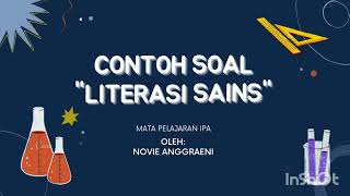 CONTOH SOAL IPA quotLITERASI SAINSquot [upl. by Ericka]