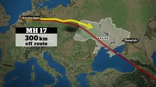 Why was MH17 flying through Eastern Ukraine [upl. by Orvie]