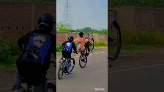 bado badi 💫✨🚴wheelie stuntcycle viralstunt rangers cycle badobadi subscribe like share [upl. by Anivas716]