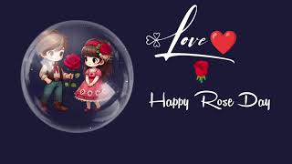 happy rose day rose day status  7 February whatsapp status  trending roseday love [upl. by Attolrahc]