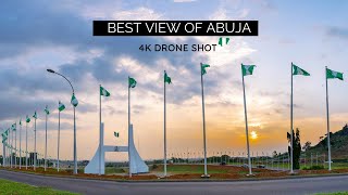 Discover Nigeria Capital City Abuja in a new light 4k drone shot of Nigeria Capital city [upl. by Annayat]