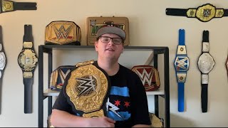 WWE World Heavyweight Championship 2023 Replica Belt Unboxing and Review [upl. by Carbone57]