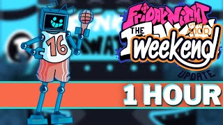 HEX 20 COOLING  FNF 1 HOUR Songs FNF OST Vs Hex Mod The Weekend Update Friday Night Funkin [upl. by Lonier]