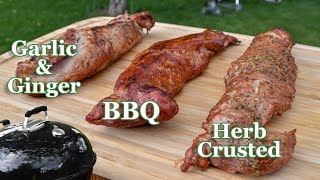 How to Grill Pork Tenderloin on the Weber Kettle [upl. by Seward]