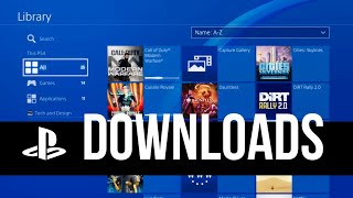 How to Check Downloads on PS4  PlayStation Download Queue [upl. by Shaffer]