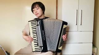 Les Parapluies de CherbourgThe Umbrellas of Cherbourシェルブールの雨傘 accordion solo [upl. by Enamrahs]