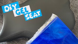 Diy motorcycle gel seat [upl. by Donahue]