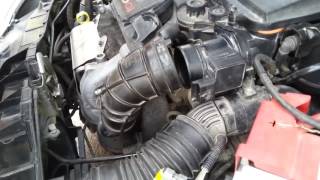 Ford Fiesta Mk6  MAF Sensor Cleaning [upl. by Allevon]