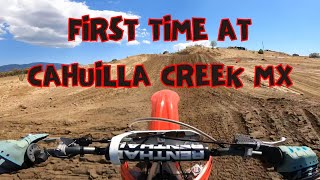 First time at Cahuilla Creek MX  09012024 [upl. by Blader144]