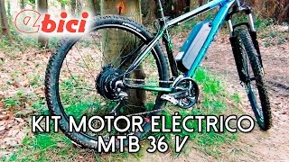 Convirtiendo una MTB en BICICLETA eléctrica con el kit Ebici [upl. by Atalayah626]