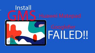 Install GMS On Matepad 104 [upl. by Lyon]