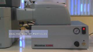 Microtrac S3500 Particle Size Analyser [upl. by Ellezaj]