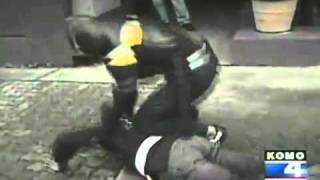 Real Life Superhero Phoenix Jones Gets Broken Nose Fighting Crime YouTube [upl. by Benito]