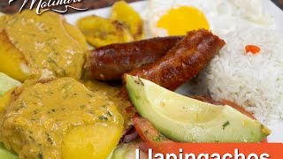 Yapingacho o Llapingacho  Molinari tv Cocina Fácil [upl. by Ninahs]