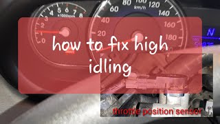 How to fix high idling problem Hyundai i10 [upl. by Ruff]