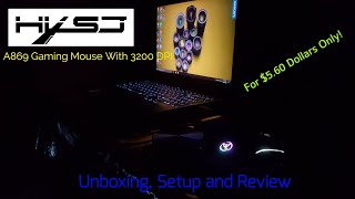 HXSJ A869 Unboxing Setup and Review I 6 3200 DPI Gaming Mouse [upl. by Ordisy]