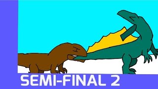 Peleas De Dinosaurios  Tarbosaurus VS Oxalaia SEMIFINAL 2 S1 [upl. by Burkitt87]