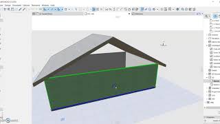 How to create a gable roof [upl. by Titania953]