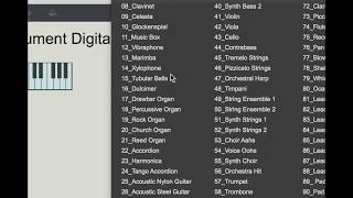 MIDI Program Changes [upl. by Eiramyelhsa]