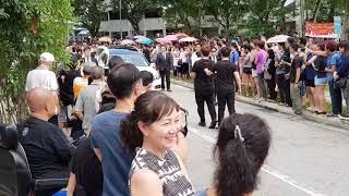 Aloysius Pang Funeral At Macpherson Lane [upl. by Townshend509]