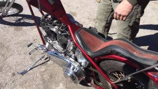 1970s original Denvers Chopper Knucklehead [upl. by Bastian2]