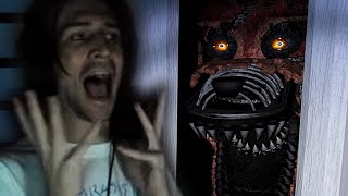 THE SCARIEST GAME EVER  Five Nights at Freddys 4 FNAF4 [upl. by Blandina]