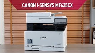 Canon iSensys MF635Cx Renkli Lazer Yazıcı İncelemesi [upl. by Arreic]