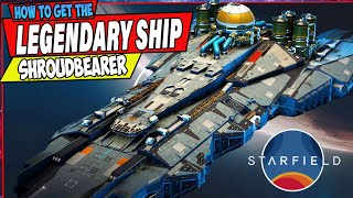 Starfield  Rarest Legendary Ship Encounters  Varuun Shroudbearer Breakdown [upl. by Suravaj]