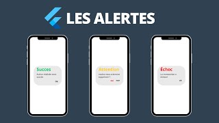 14 Afficher une alerte avec Flutter ALERTDIALOG [upl. by Jay953]