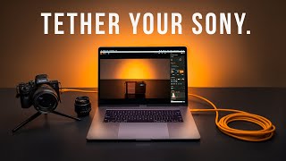 SONY IMAGING EDGE DESKTOP  How to TETHER  Sony A7iii A7Riii [upl. by Metsky]