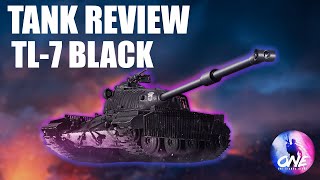 TL7 BLACK  TANK REVIEW  WOT CONSOLE [upl. by Pretrice]