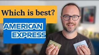 American Express UK Which card is best [upl. by Meehyr945]