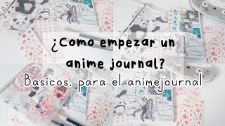 como empezarcomenzar un anime jounalbasicos stickers imagenes tipo de agendas [upl. by Jephthah868]