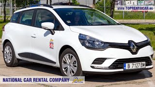 Renault Clio IV Grandtour  NAVI DCi Review from Top Rent A Car Bulgaria [upl. by Muir]