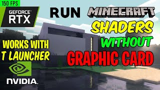 Best Minecraft RTX Shaders for Low End PC  Download Tutorial  Work With All Versions [upl. by Vachil]