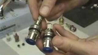 Kingston Brass How to replace Ceramic Disk Cartridge [upl. by Harned159]