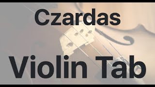 Learn Czardas on Violin  How to Play Tutorial [upl. by Kendyl13]