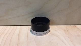 Leica ITOOY hood for Elmar 50mm f2835 12580 [upl. by Trotta]