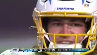 Chargers vs Raiders Week 18 INSANE ENDING LA Calls Timeout Instead of Playing for a Tie [upl. by Afton]