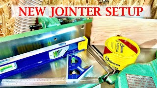 Grizzly G1018 Jointer Setup amp Tune Up [upl. by Palestine]