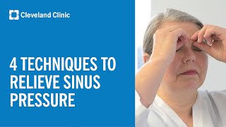 4 Techniques to Relieve Sinus Pressure [upl. by Madaras41]