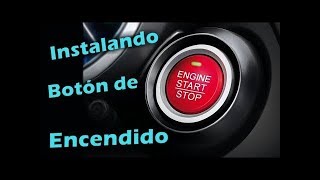 COMO INSTALAR BOTON STAR STOP [upl. by Buchanan]